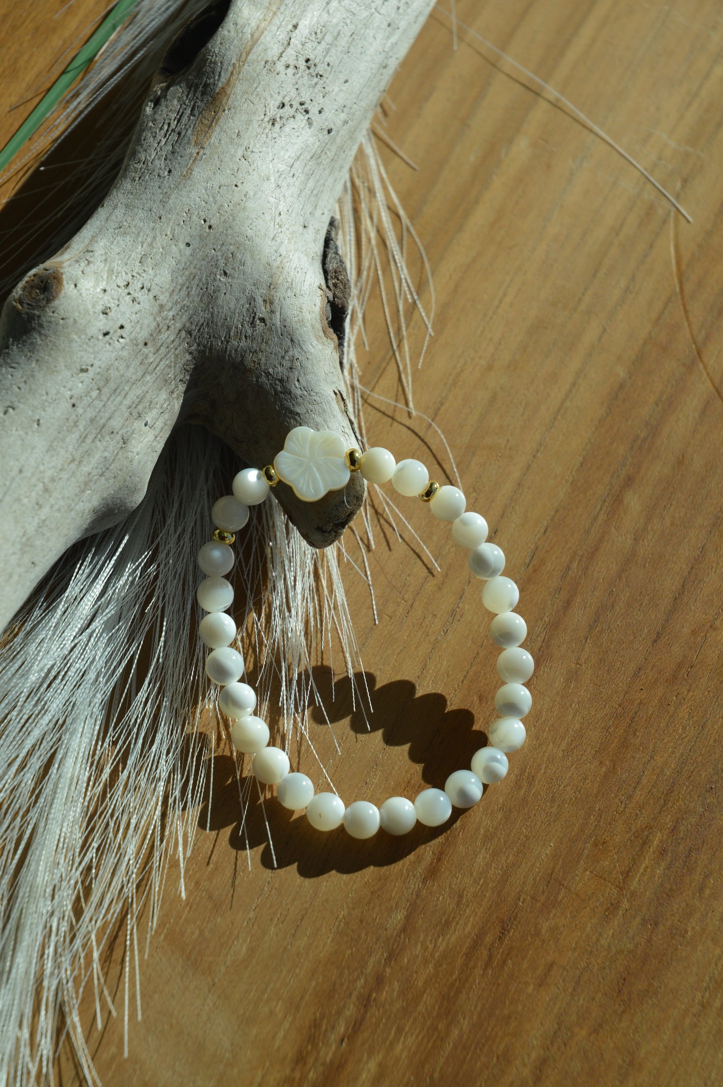 Plumeria Shell Bracelets