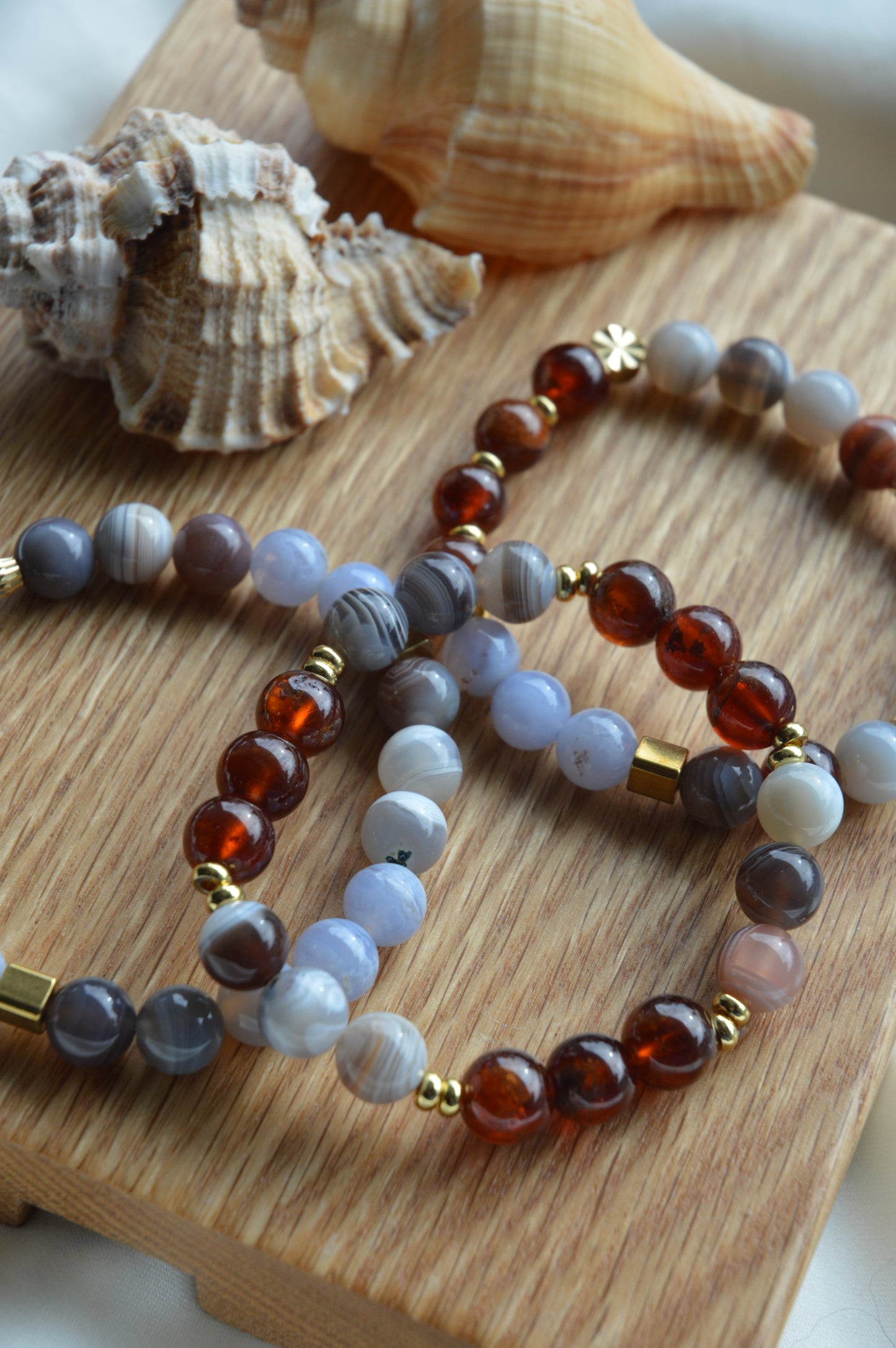 Gemstone Trifecta Bracelet