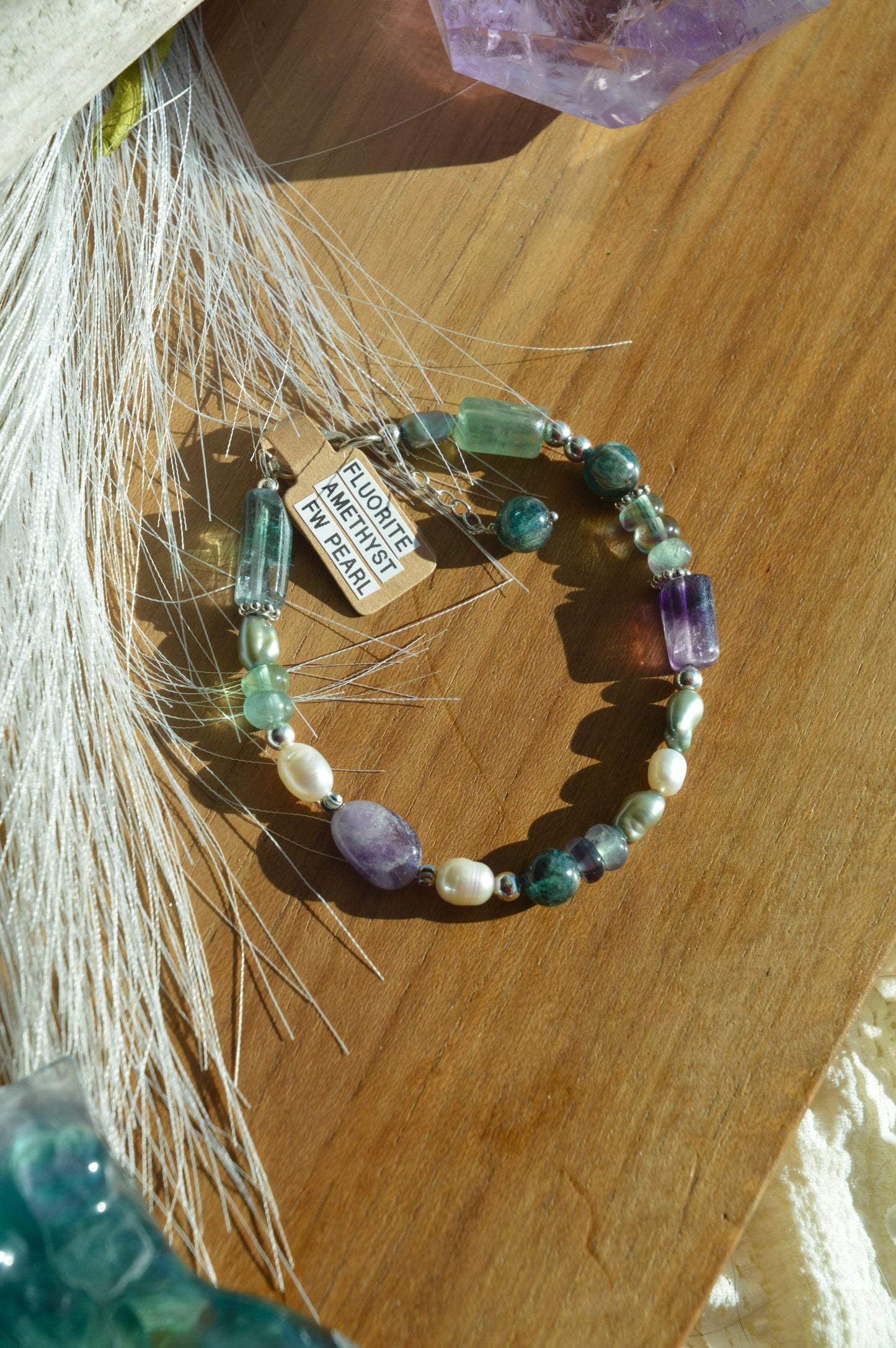 Funky Fluorite Bracelets