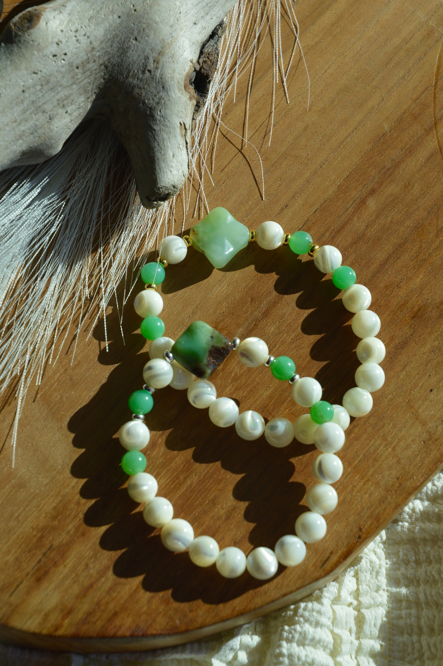 Candy Apple Clover Bracelets