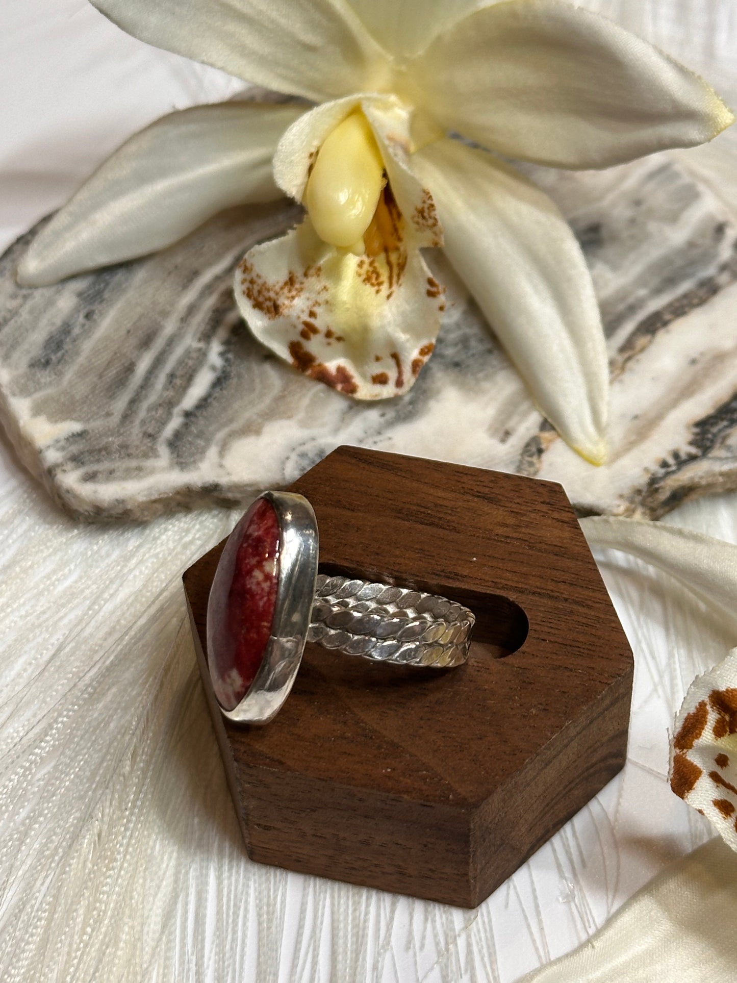 Norway Thulite Double Band - Sz 7