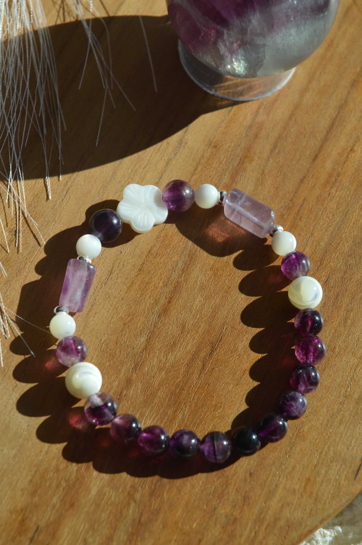 Purple Floral Island Bracelet 2.0