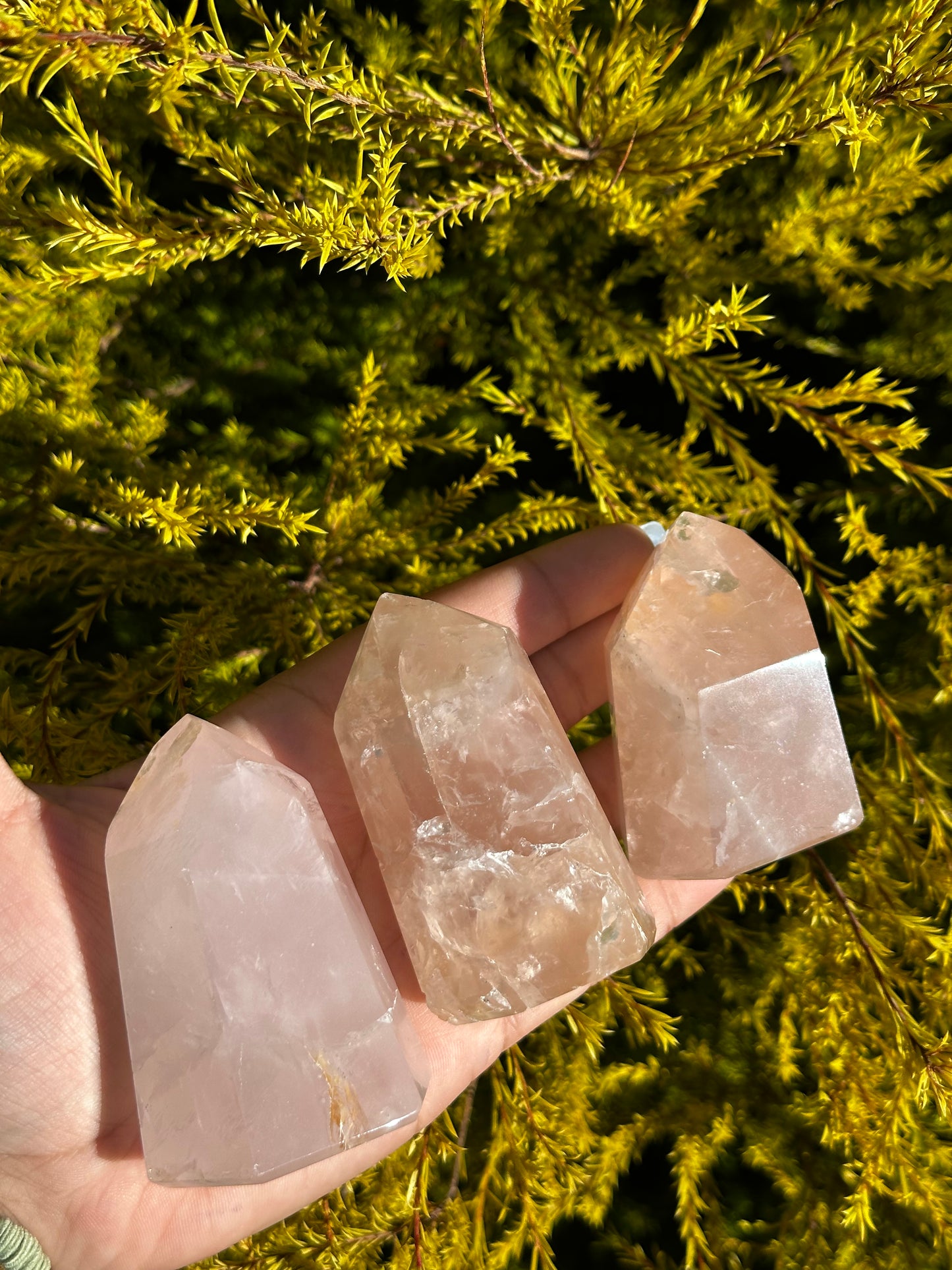 Rose Quartz towers