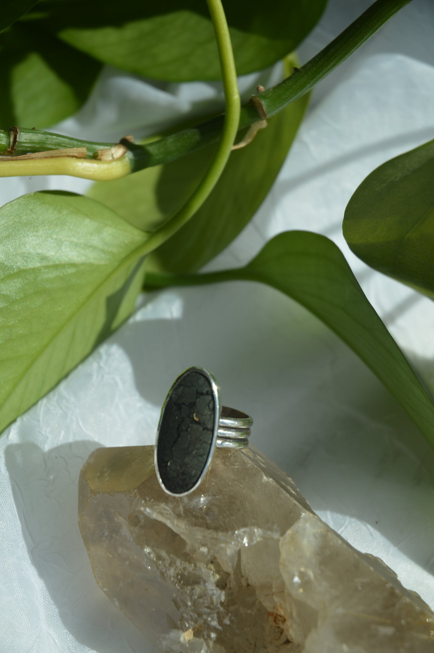 Marcasite Ring Sz 5