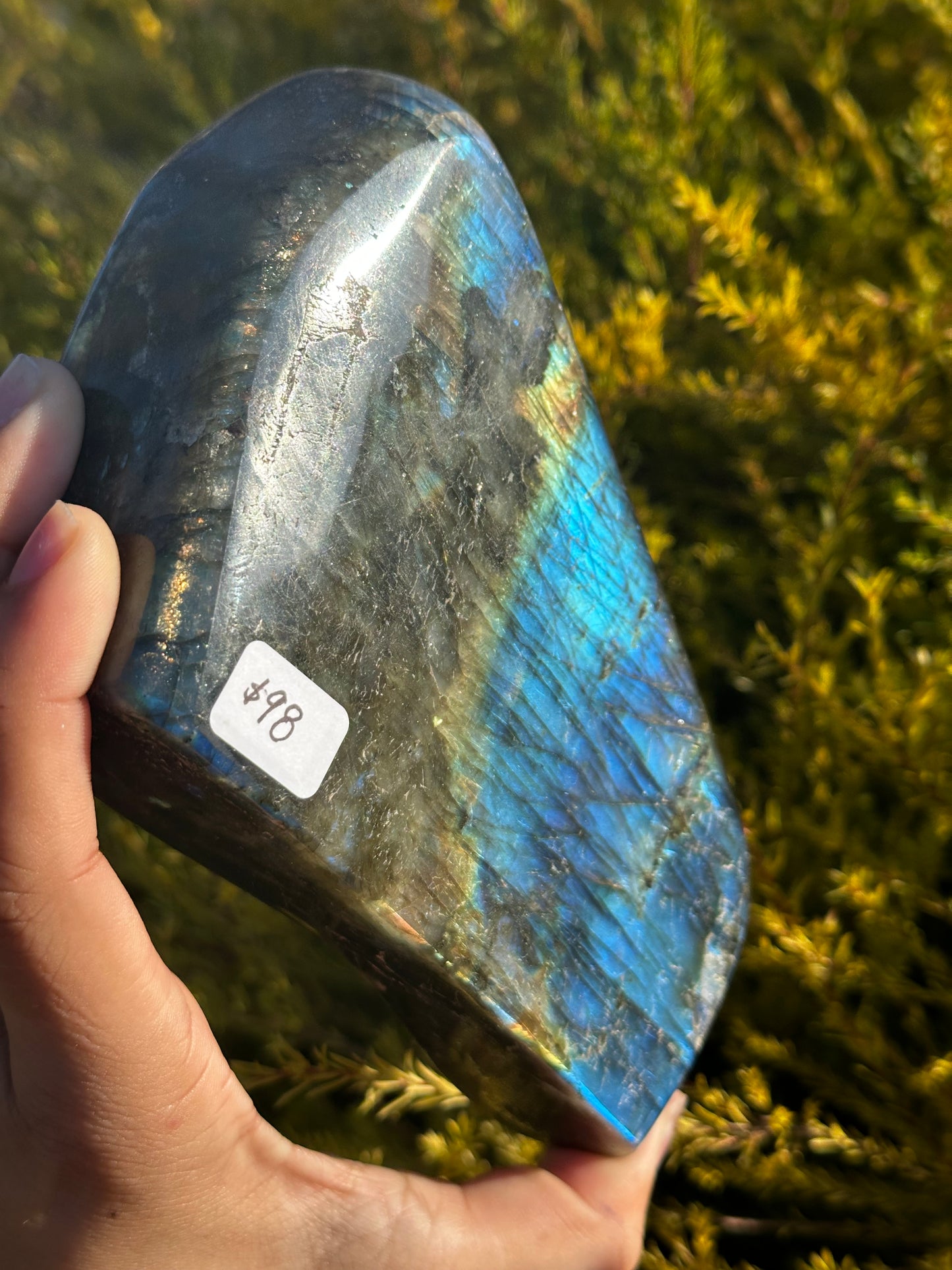 Labradorite statement piece