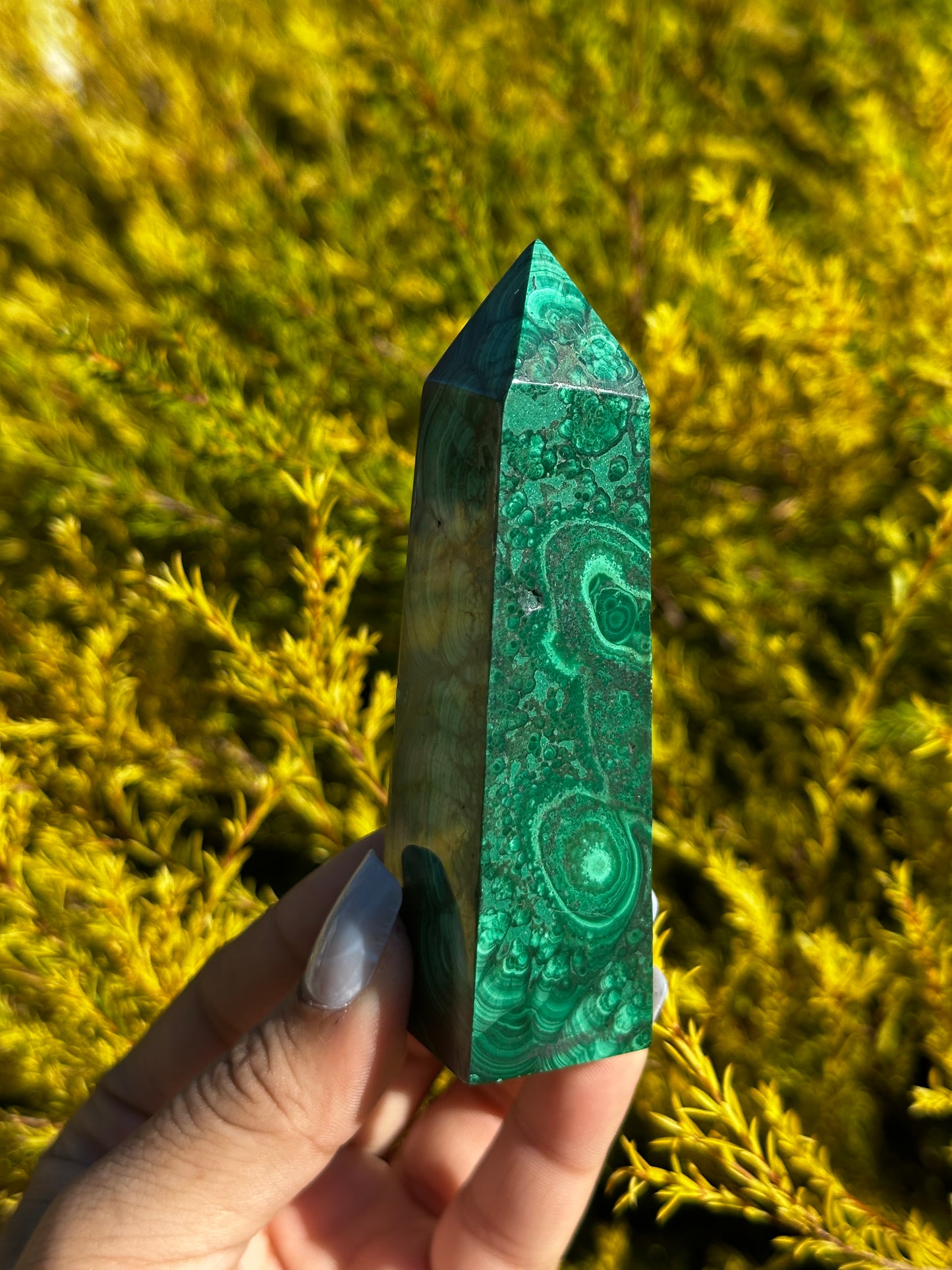 Malachite tower