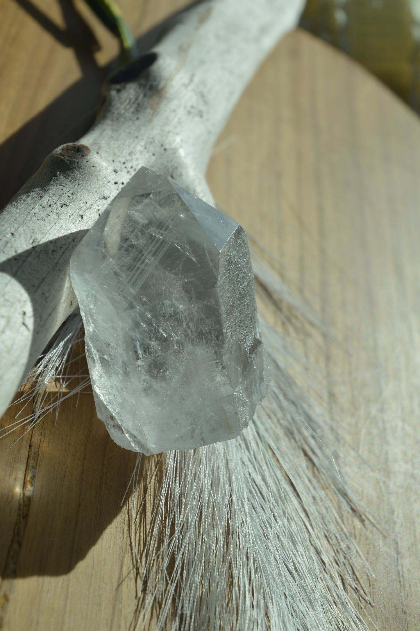Raw Clear Quartz tower