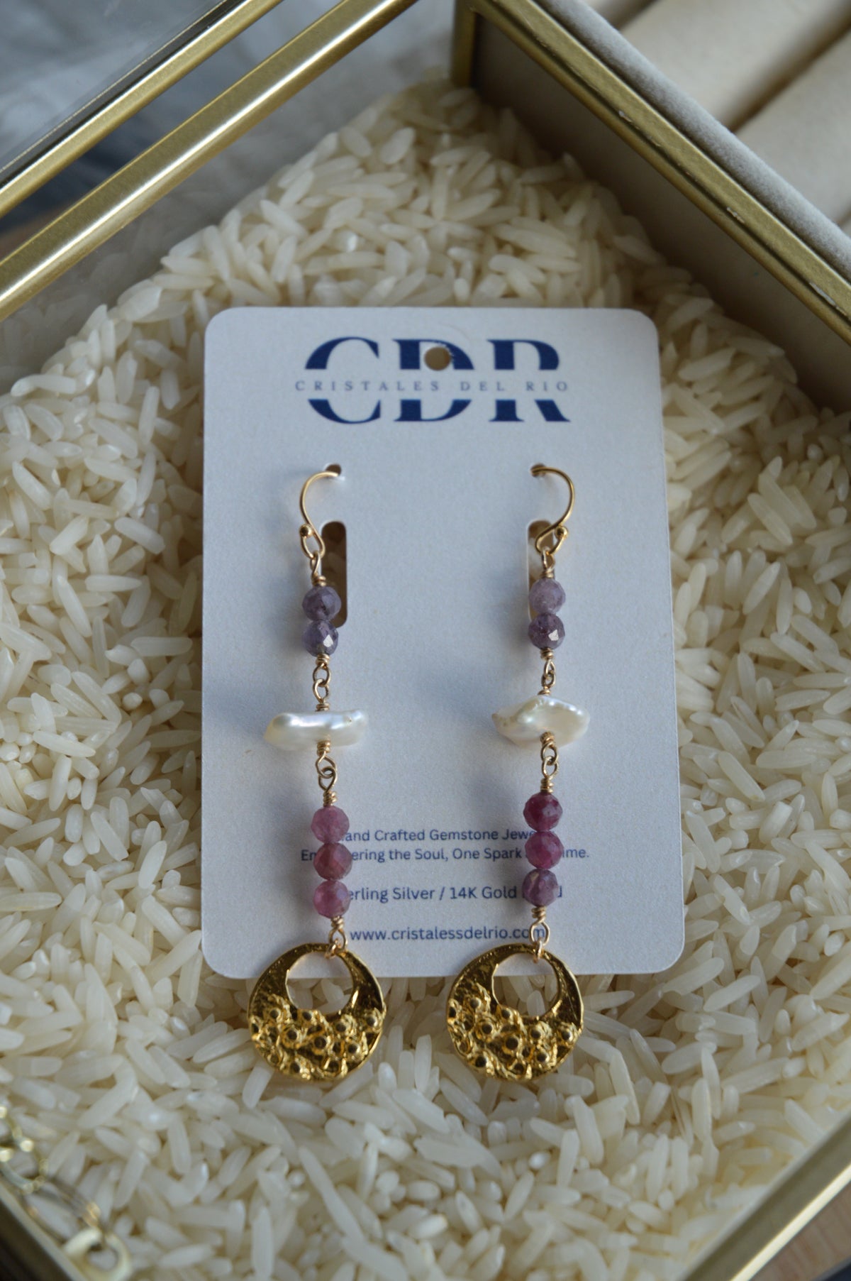 Floral Flower Farm Earrings