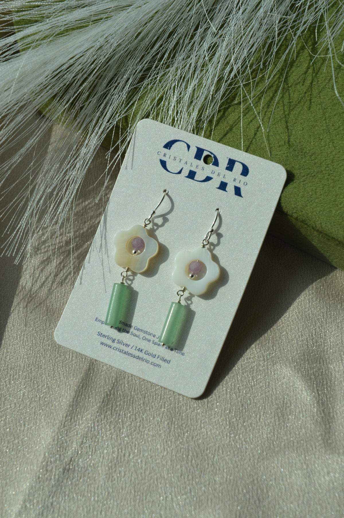 Blossoming Aventurine Earrings