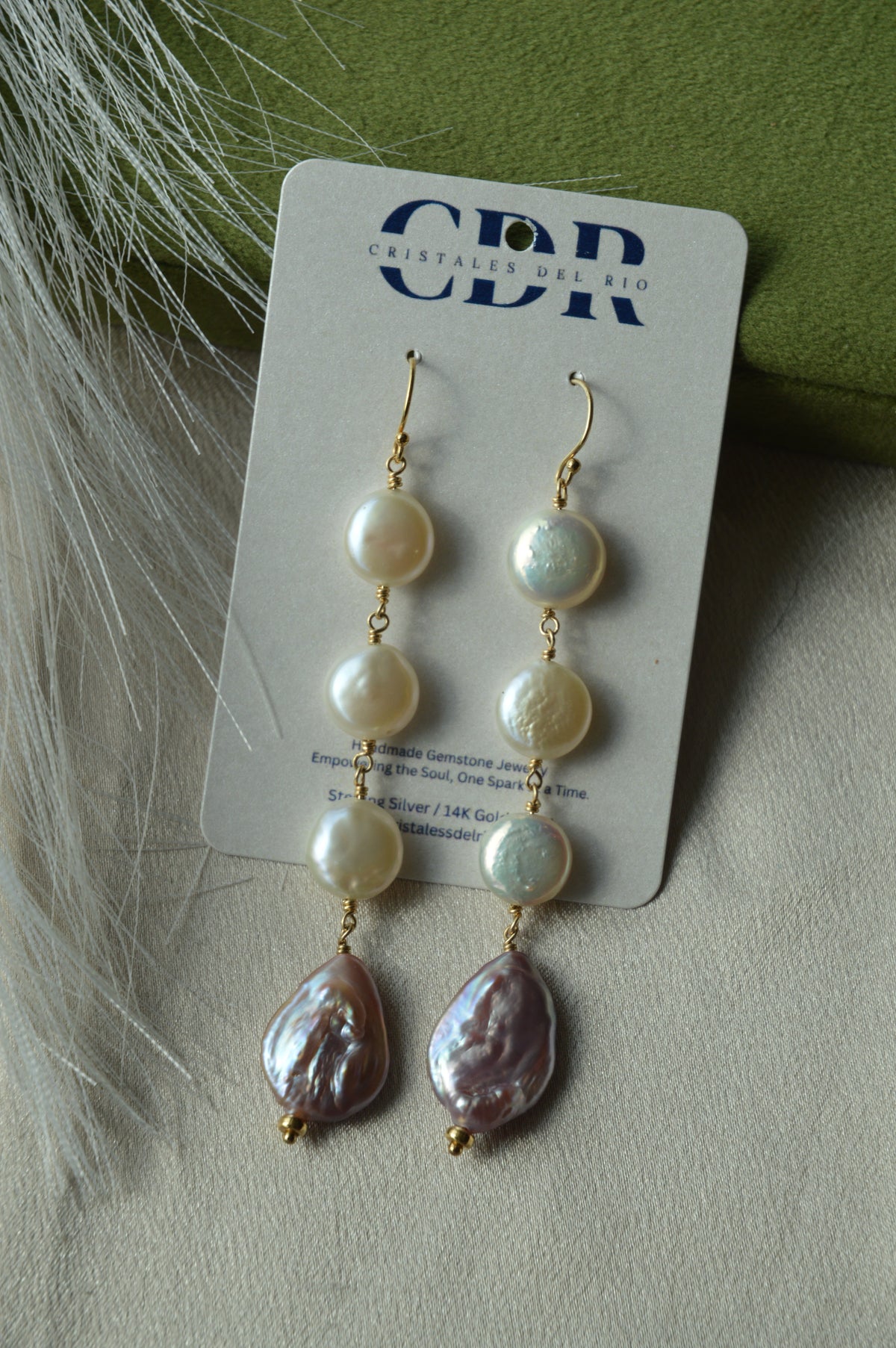 Dancing Pearl Earrings