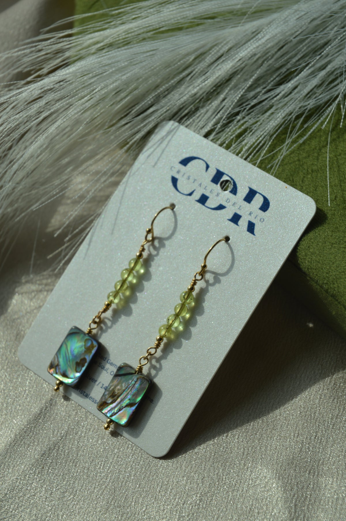 Olivine Pools Earrings