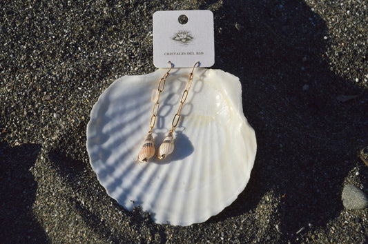 Seashell Dangle Earrings