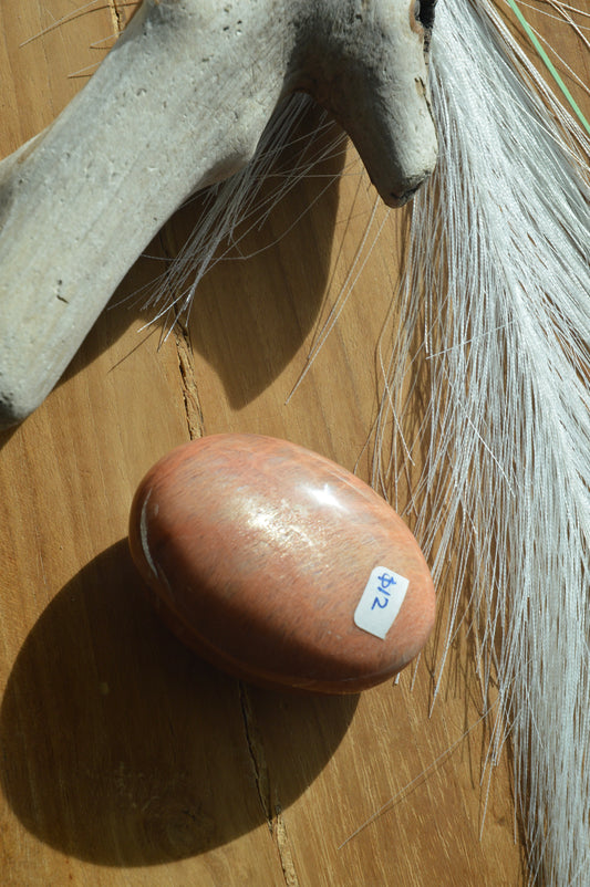 Peach Moonstone Palmstones