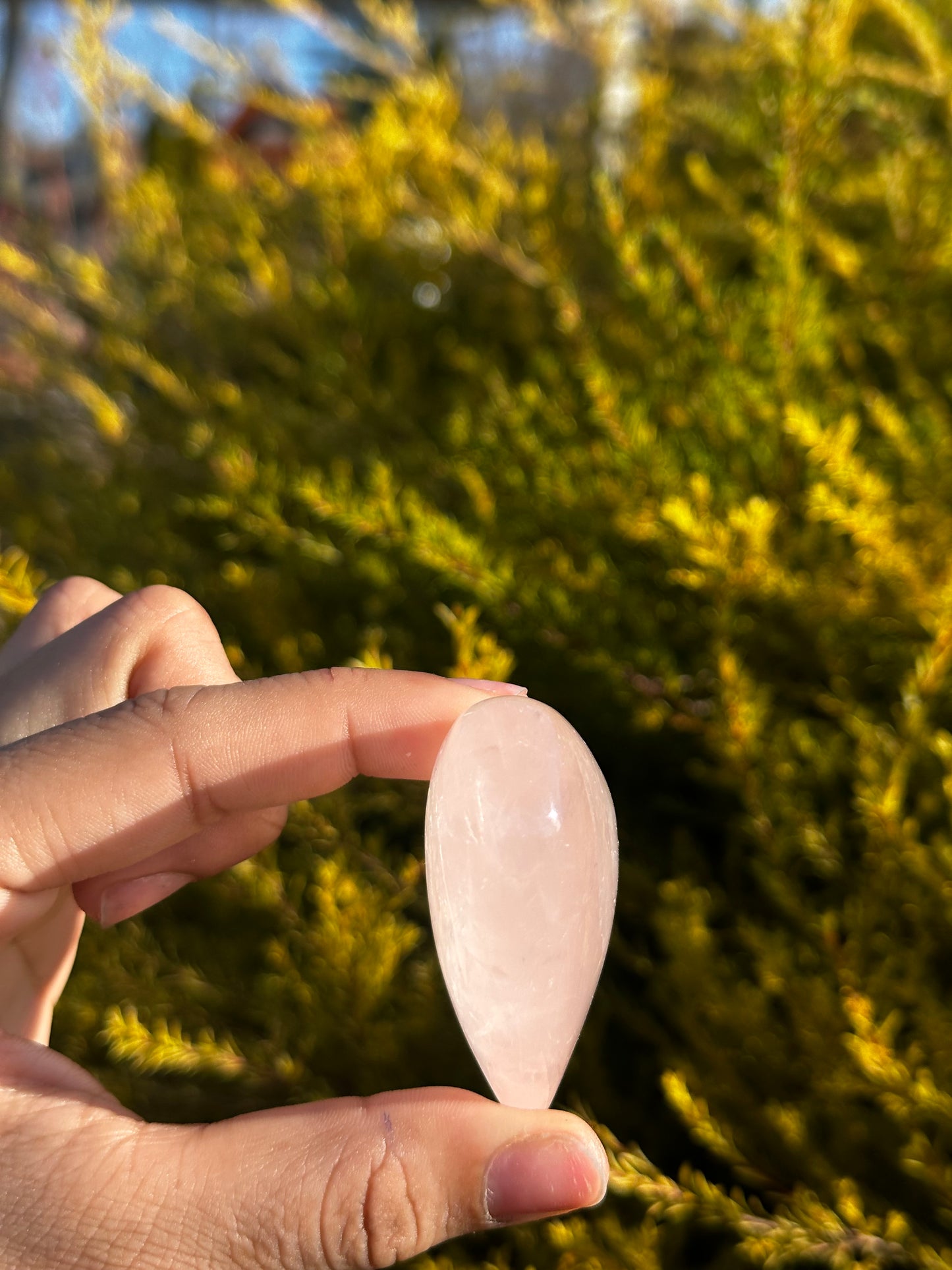 Rose Quartz heart