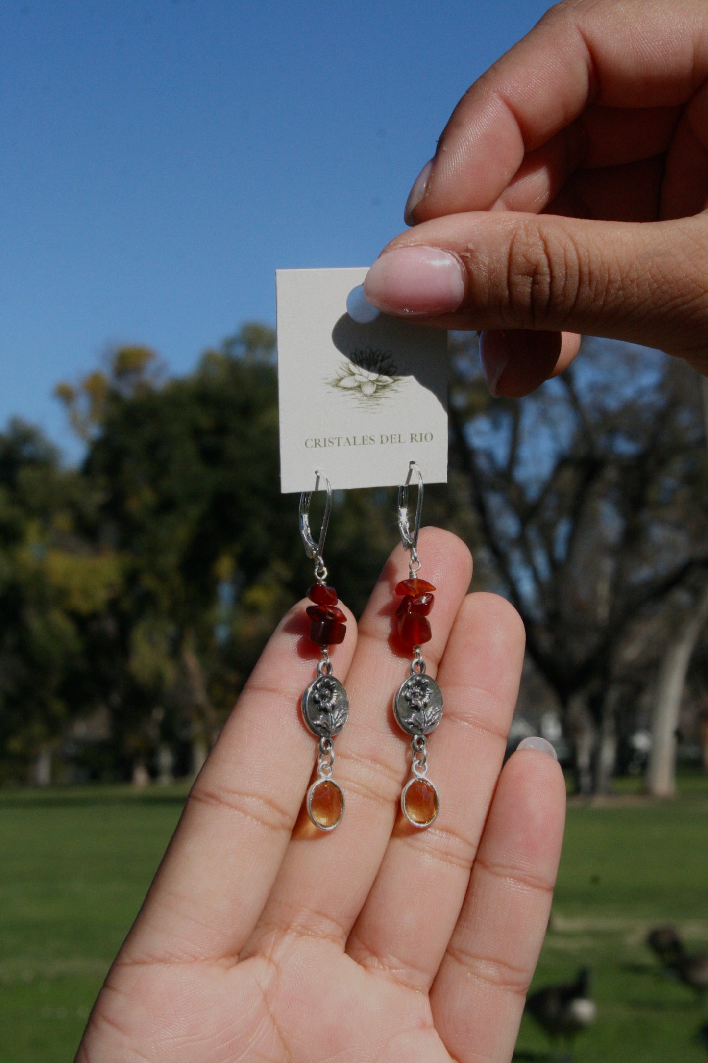 Fire & Sun Earrings