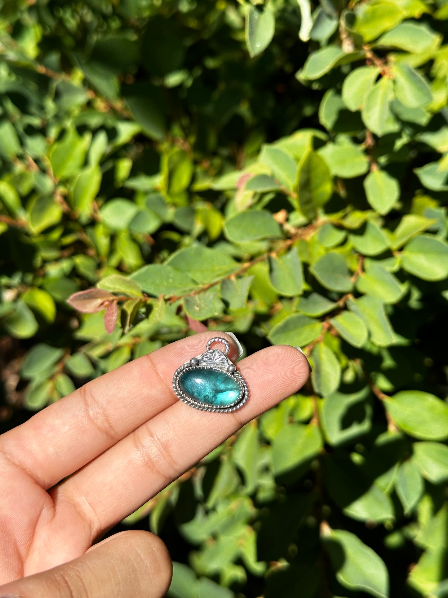 Belgium Fluorite pendant