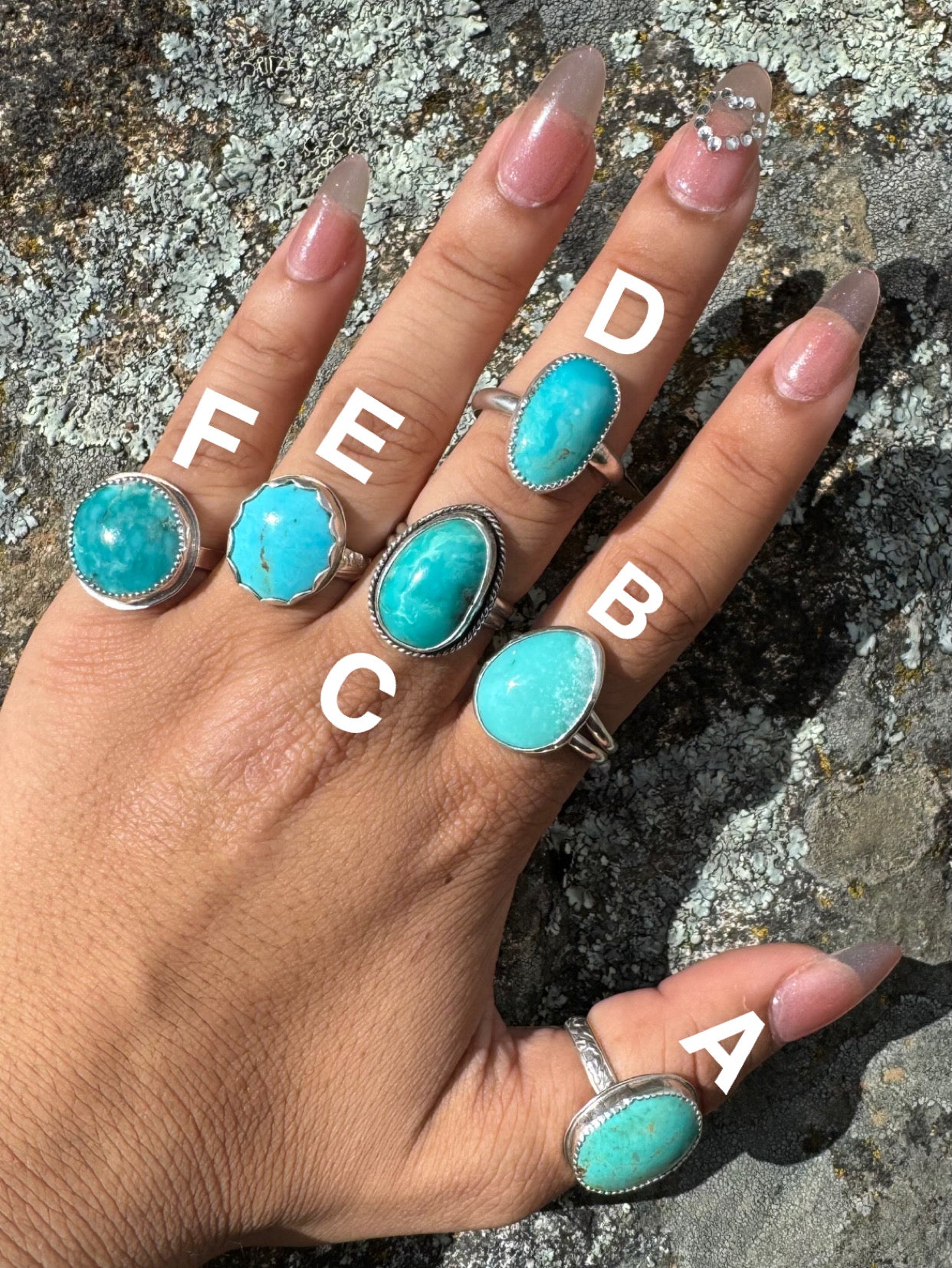 Kingman Turquoise Ring collection