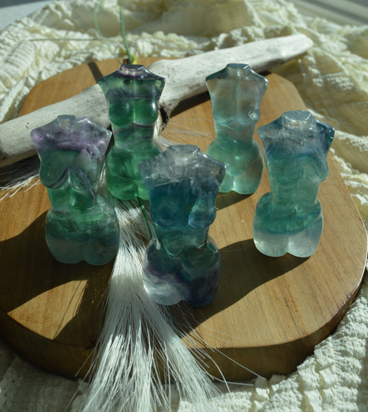 Fluorite Goddess Bodies