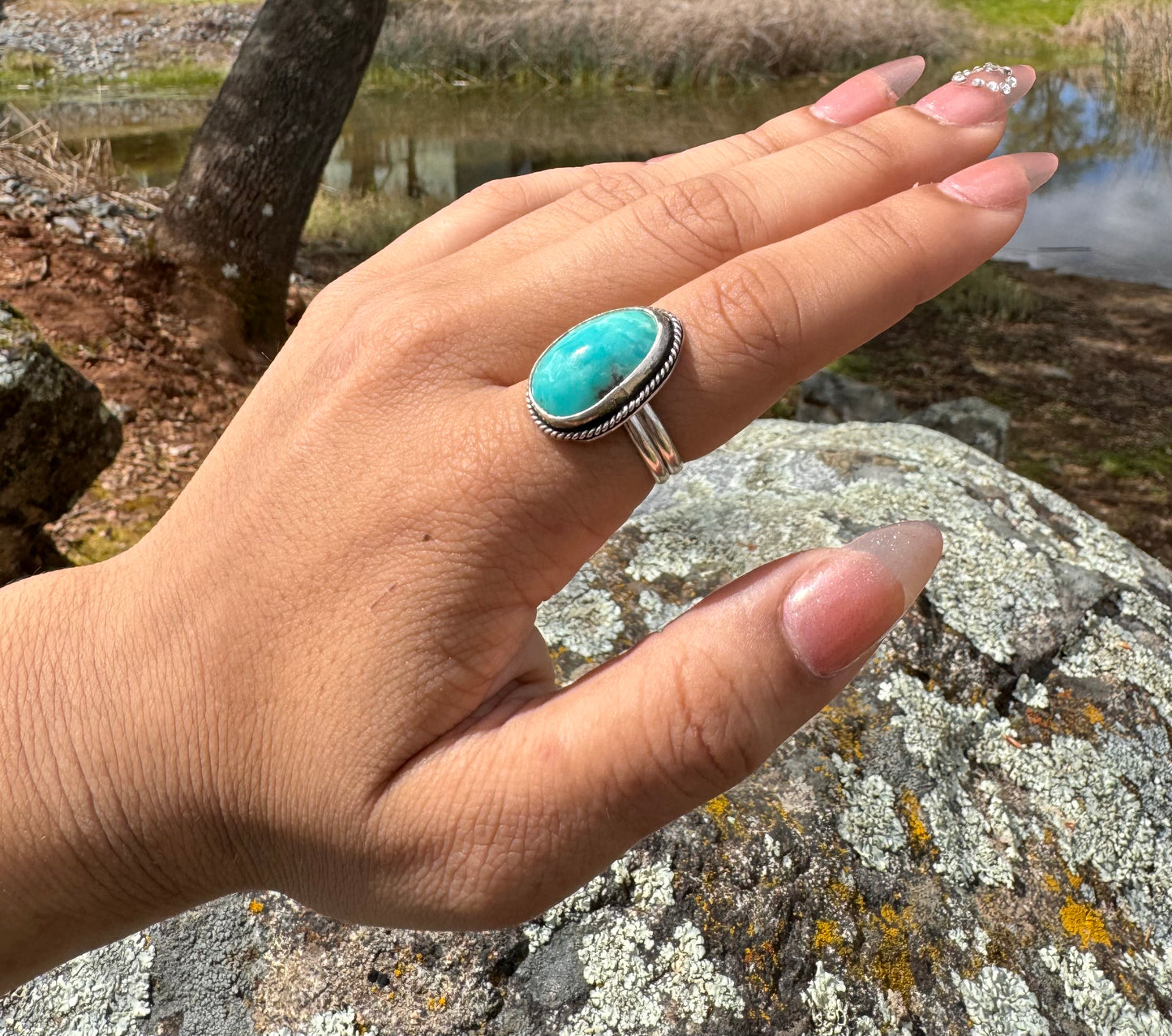 Kingman Turquoise Ring collection