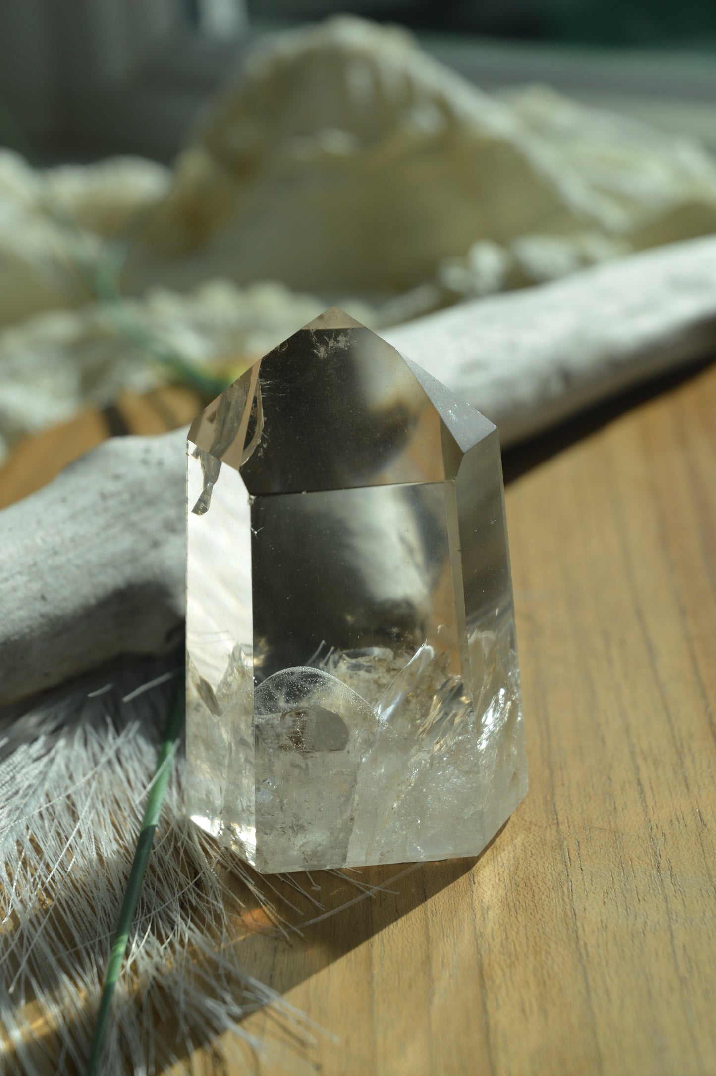 Light Smokey Quartz tower