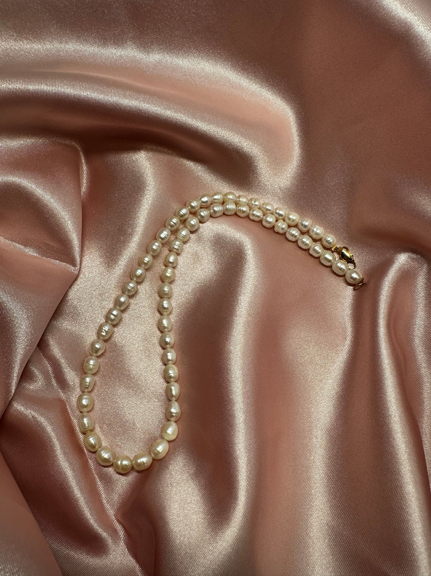 Perle Necklace (Gold- Vermeil)
