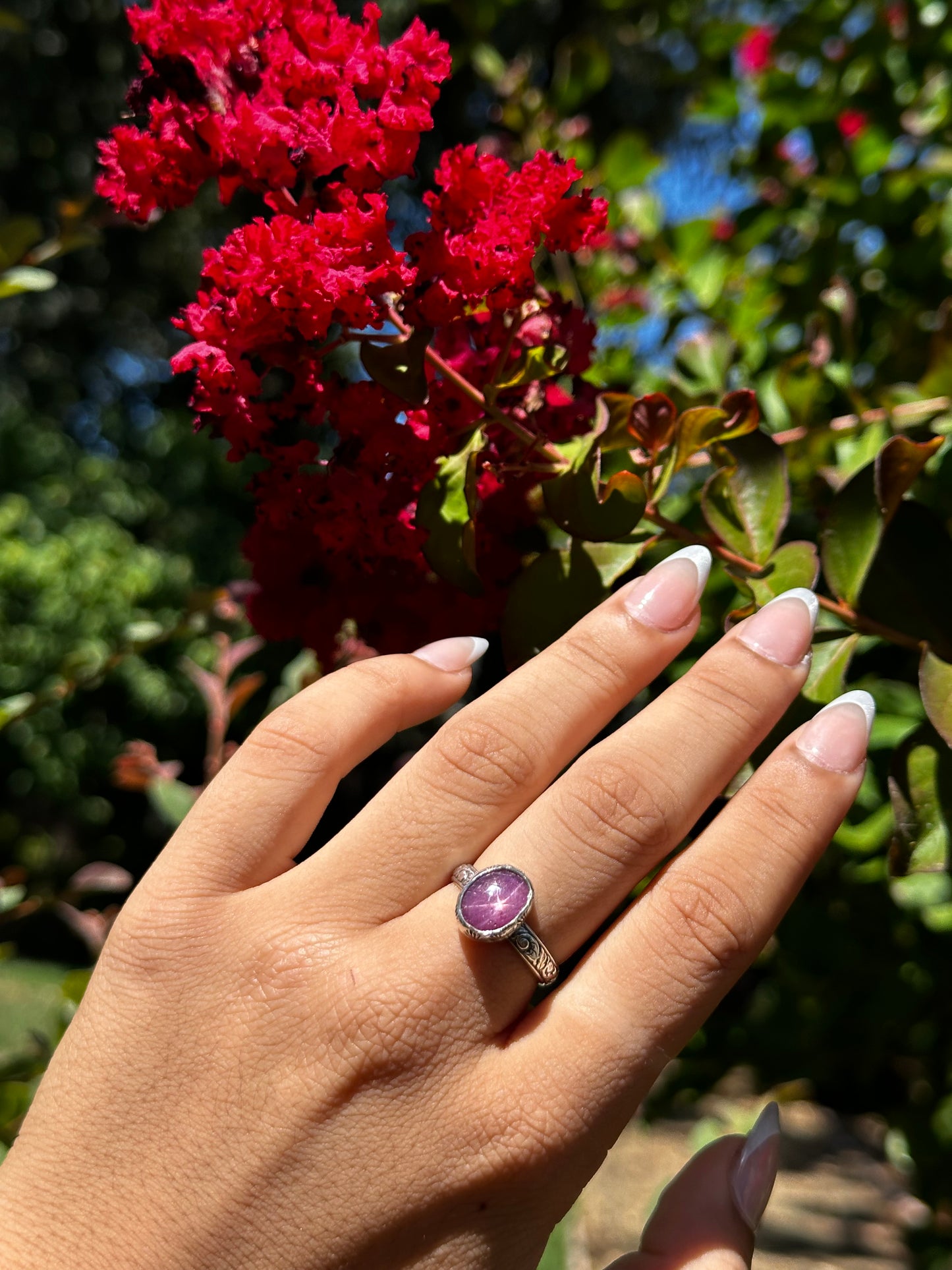 Star Ruby ring