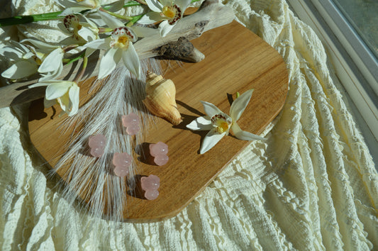 Mini Teeny Rose Quartz Hello Kitties