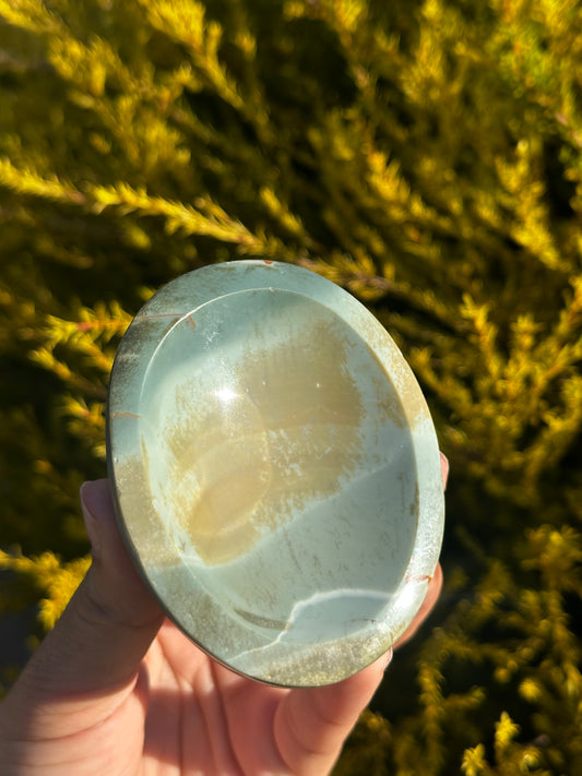 Polychrome Japser bowl