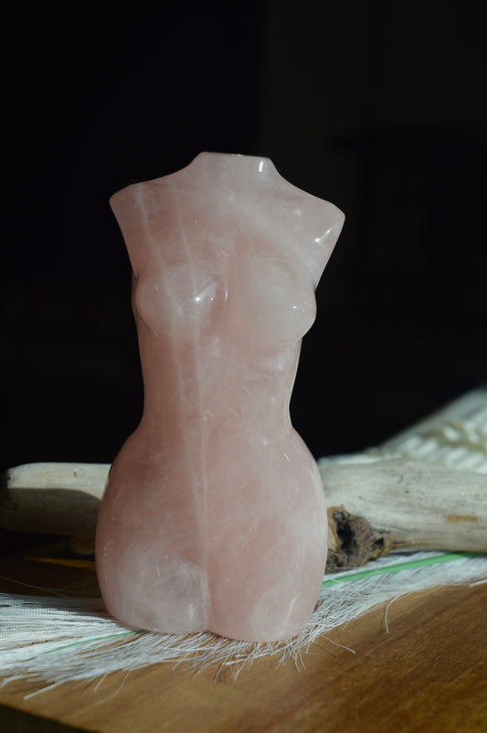 Rose Quartz Goddess Body