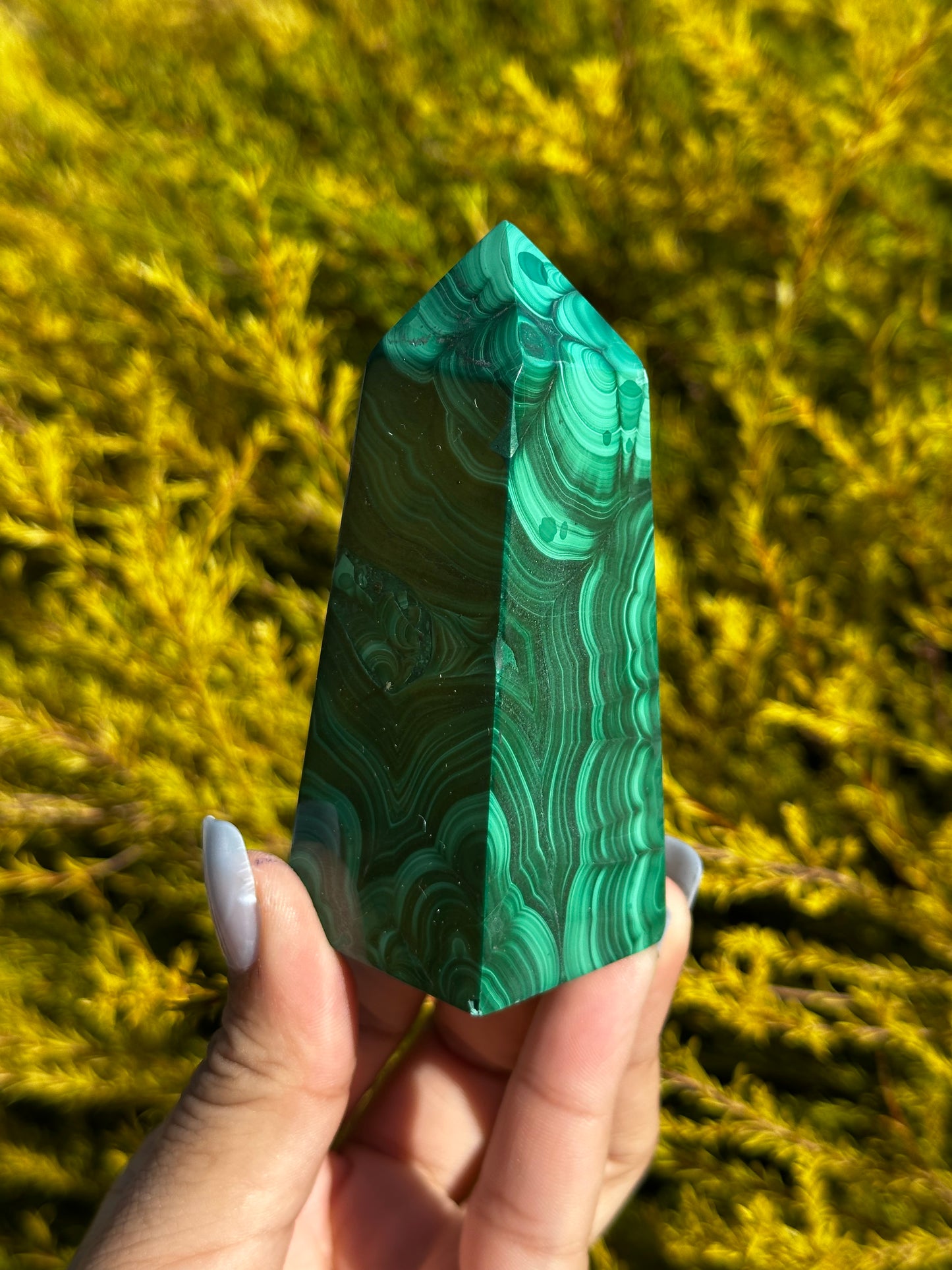 Malachite tower