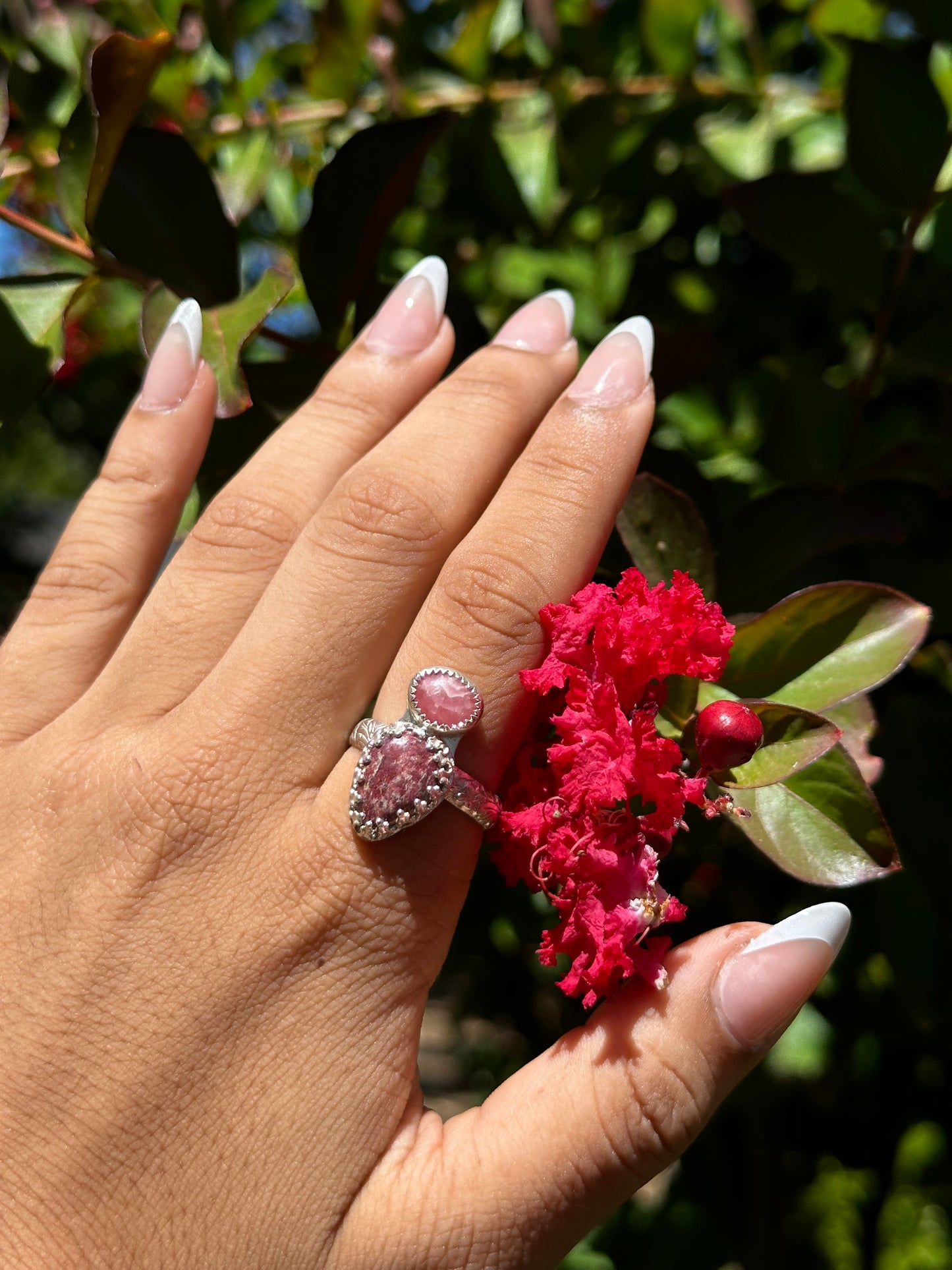 Pink skies ring