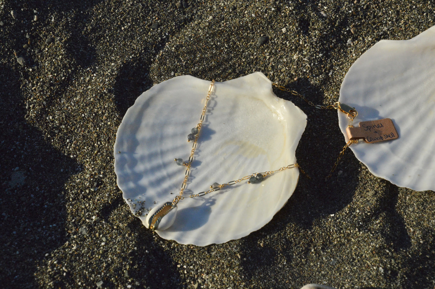 Cowrie Whispers Chain Necklaces