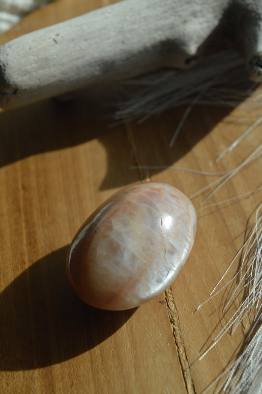 Peach Moonstone Palmstone