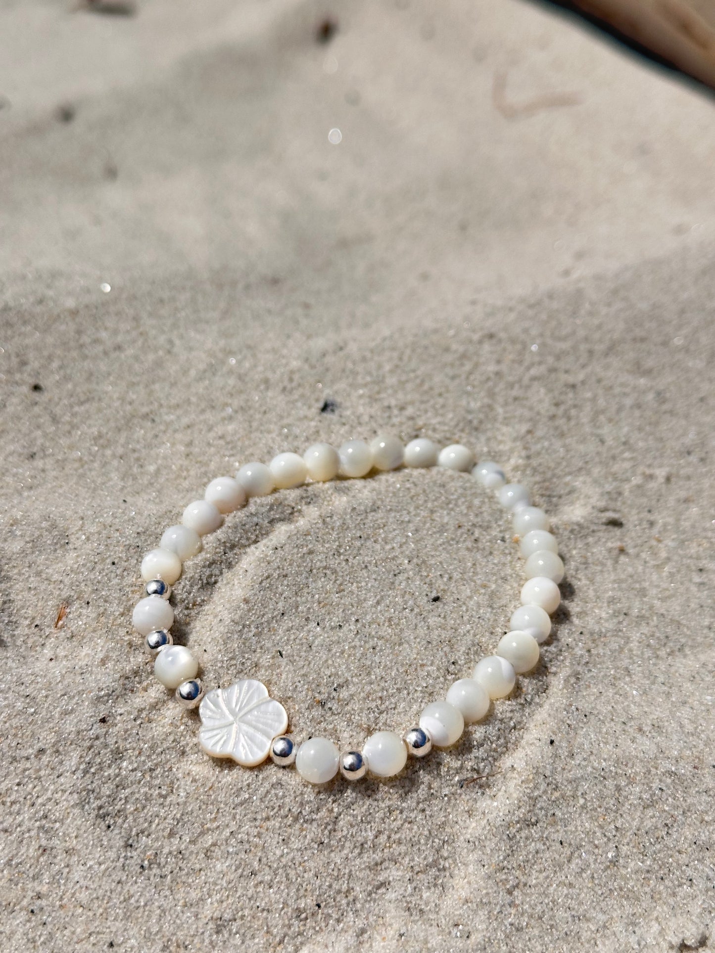 Plumeria bracelet set