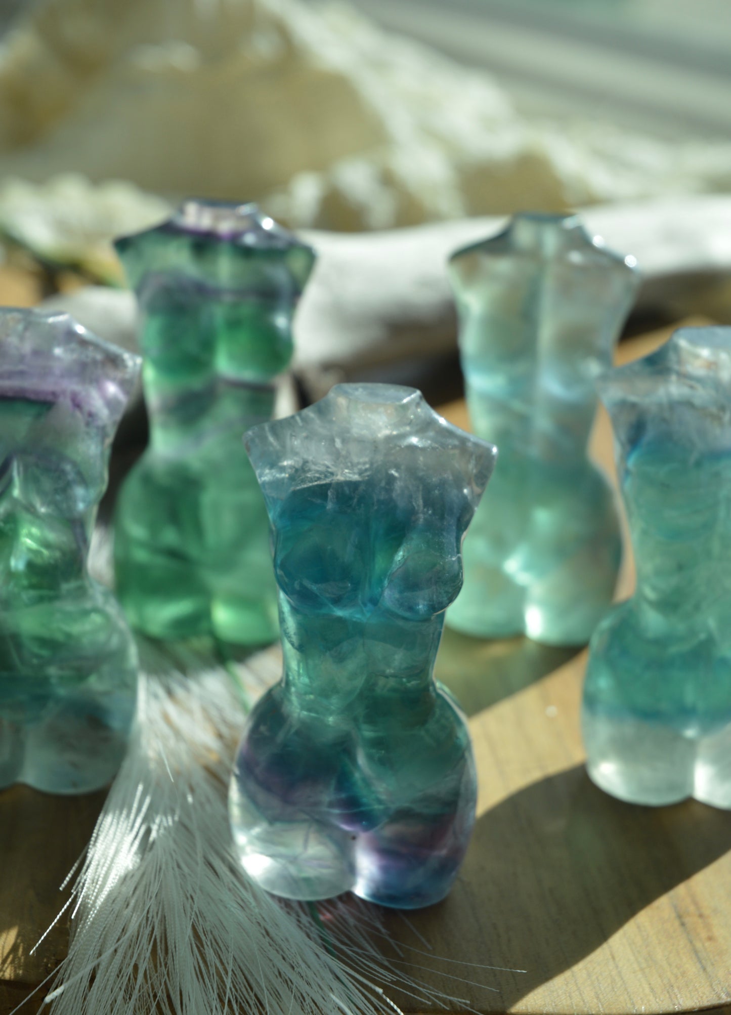 Fluorite Goddess Bodies