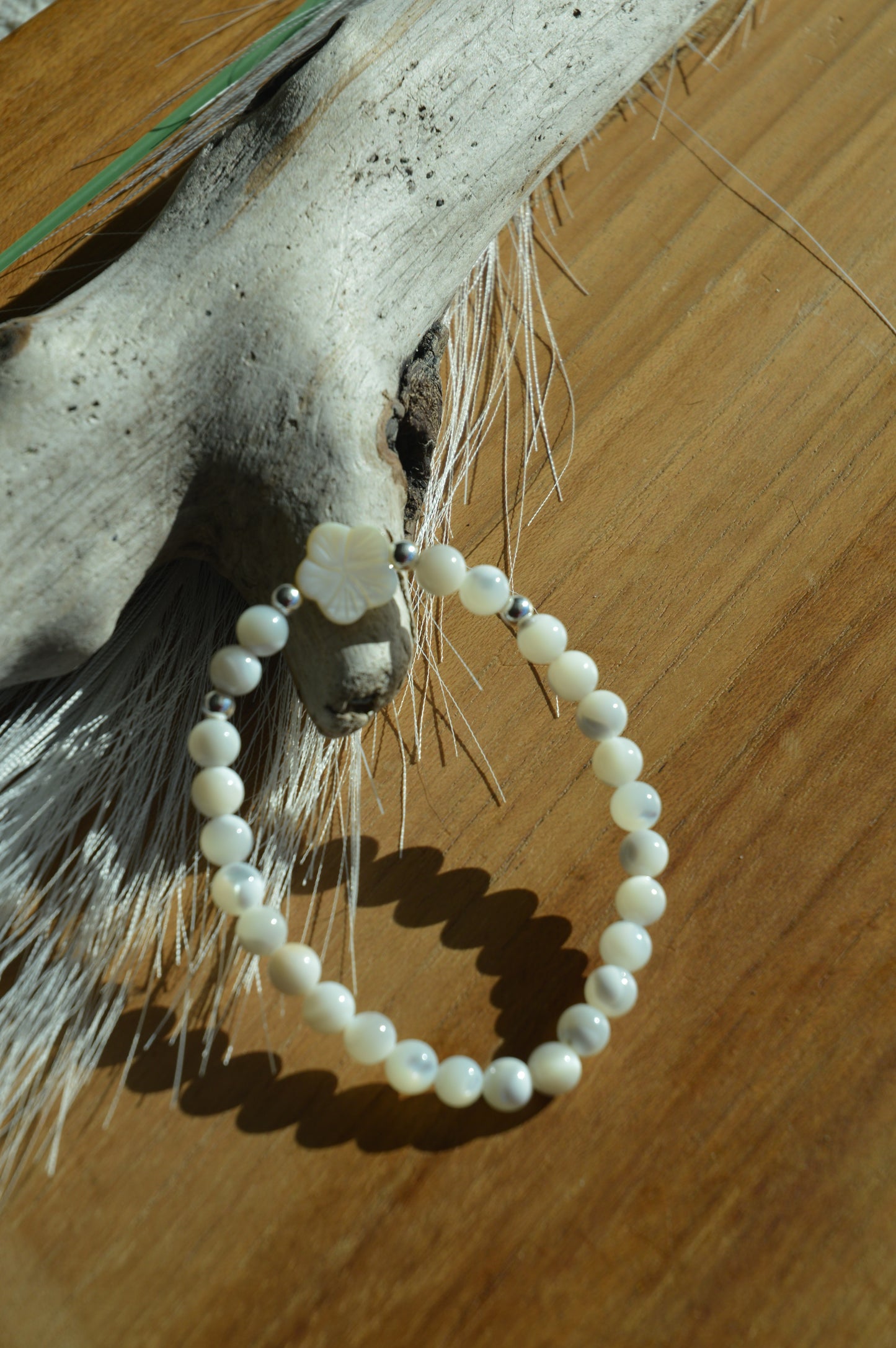 Plumeria Shell Bracelets