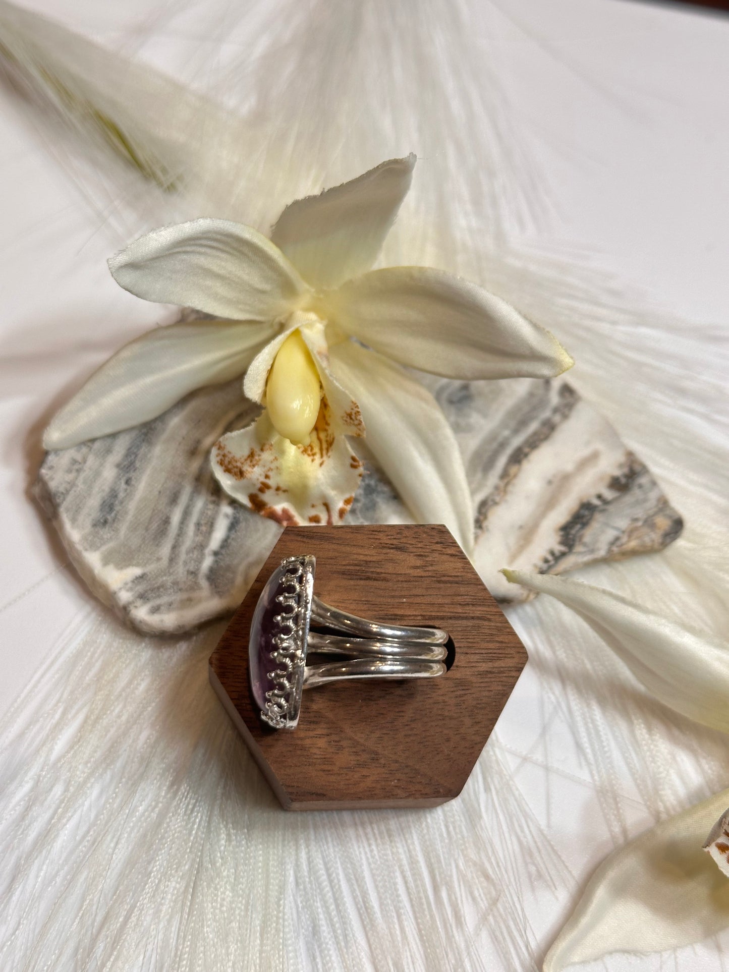 Royal Bolivianite Ring - Sz 8-8.5