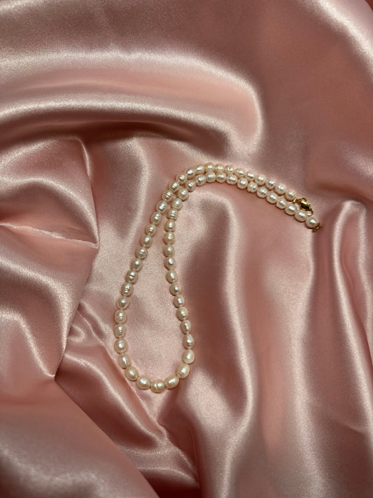 Perle Necklace (Gold- Vermeil)