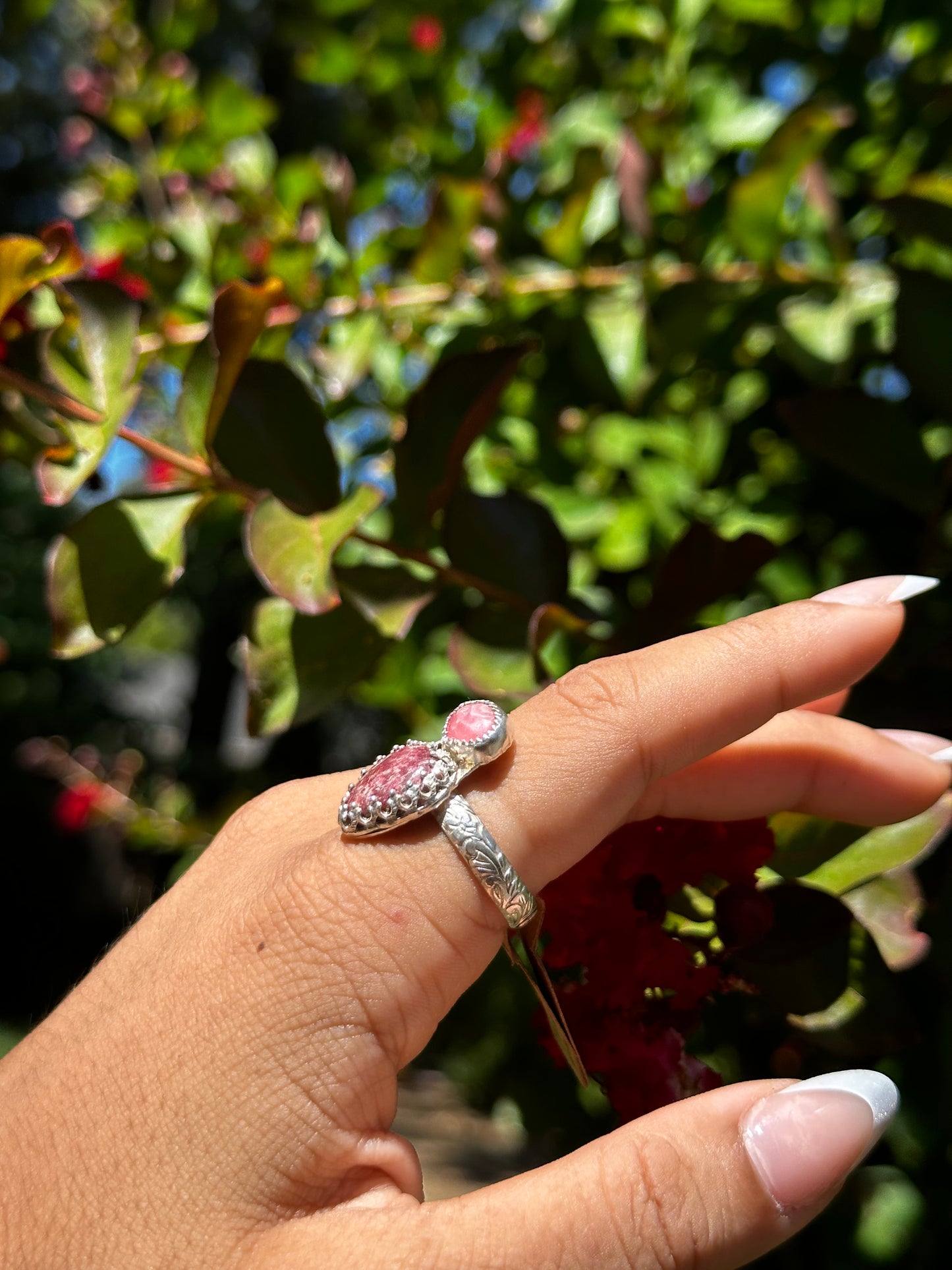 Pink skies ring