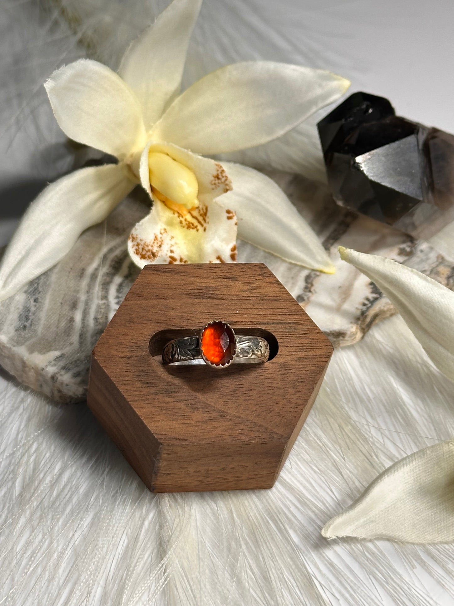 Hessonite Garnet - Sz 7