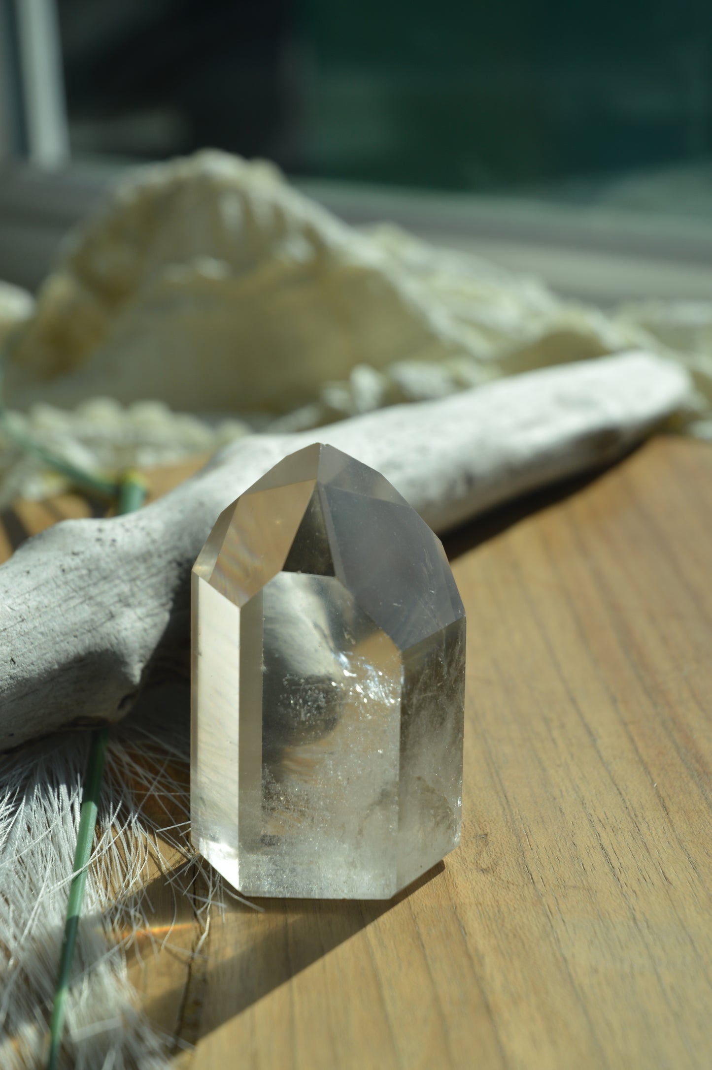 Light Smokey Quartz tower