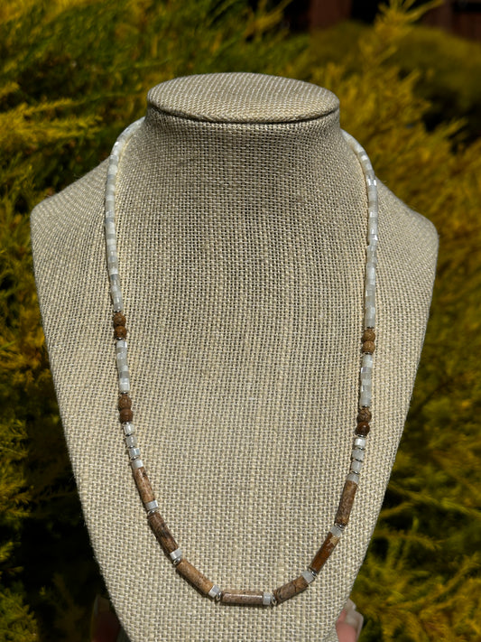 Picture jasper necklace