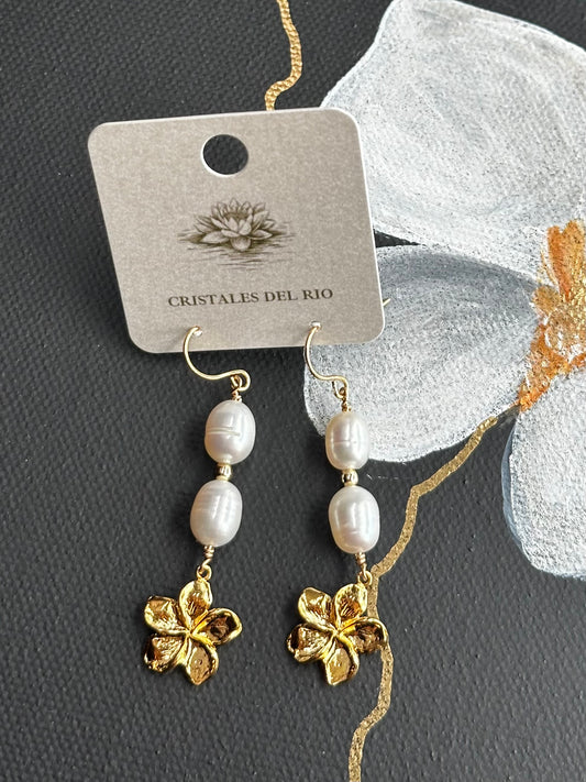 Frangipani Earrings