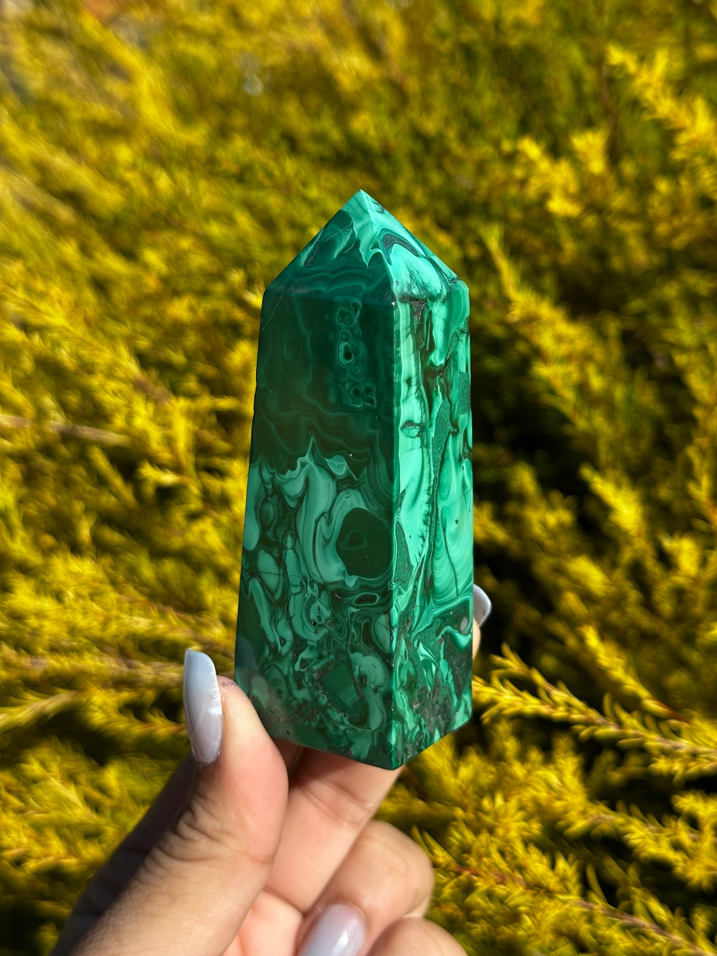 Malachite tower