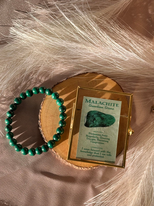 Malachite bracelets