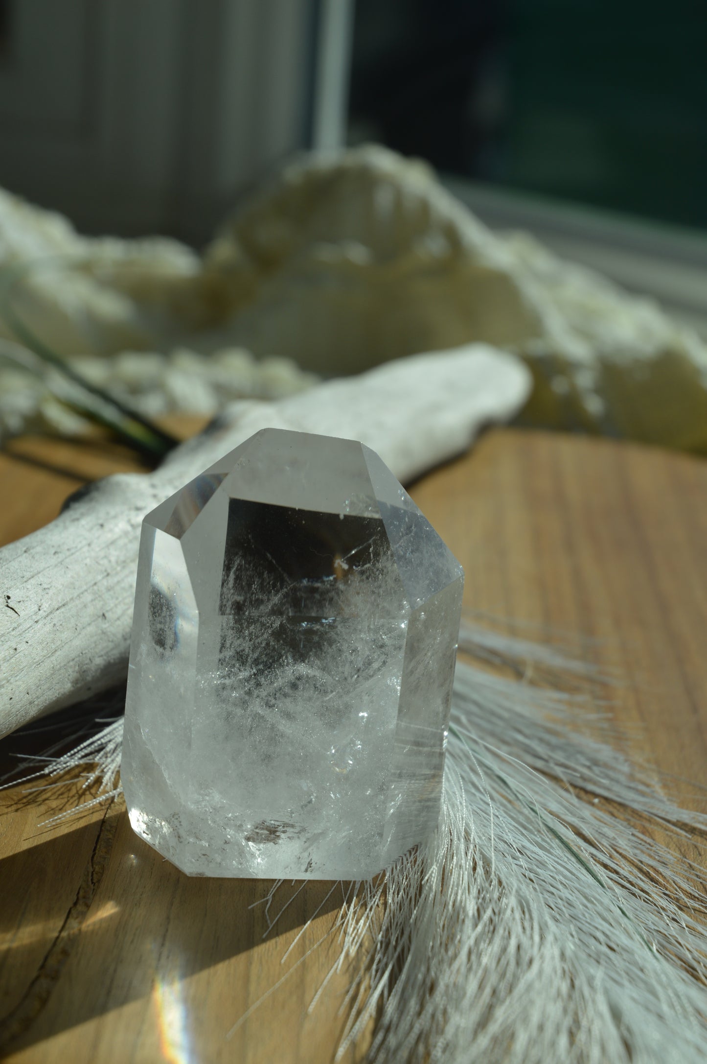 Clear Quartz tower