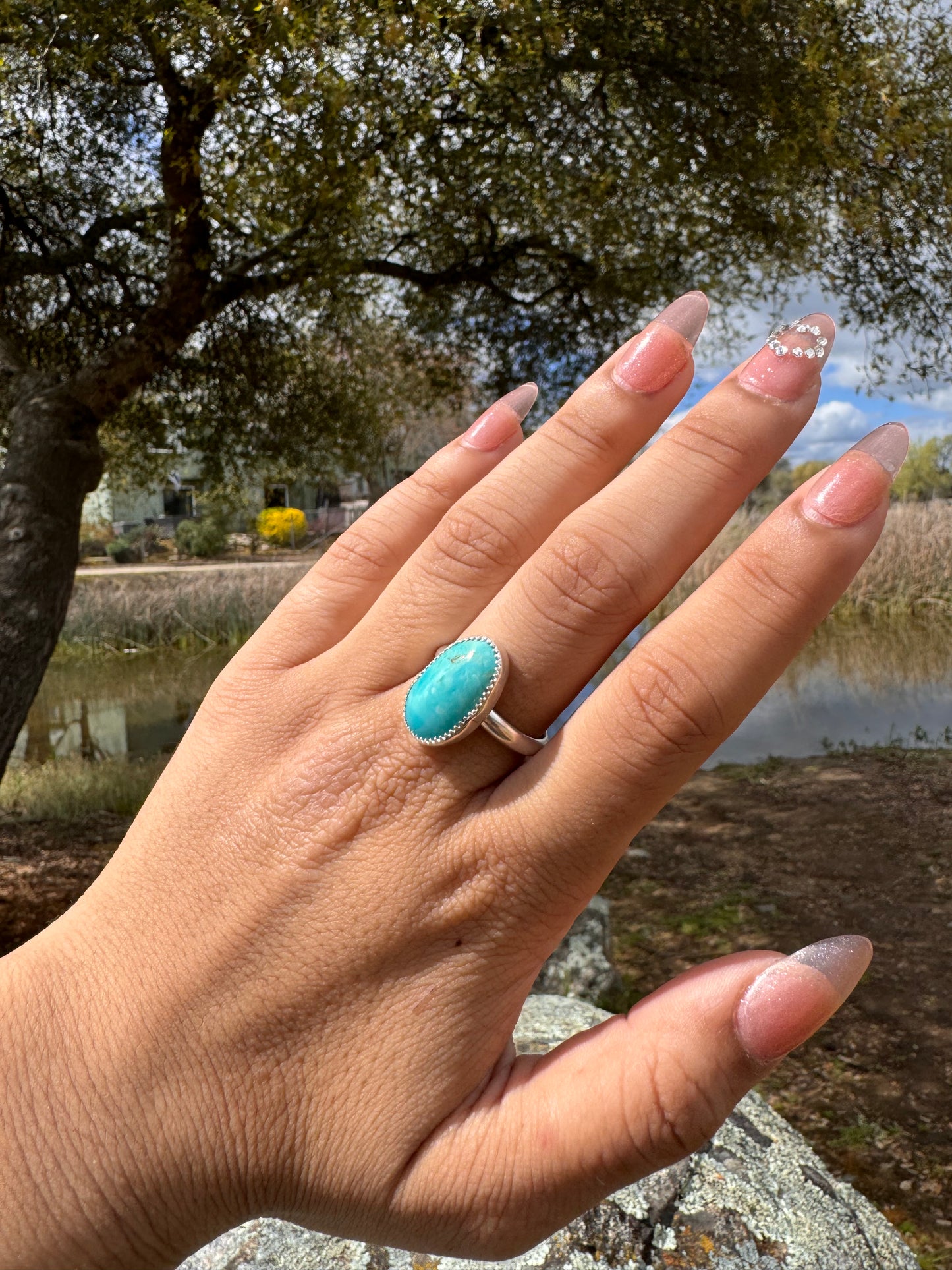 Kingman Turquoise Ring collection