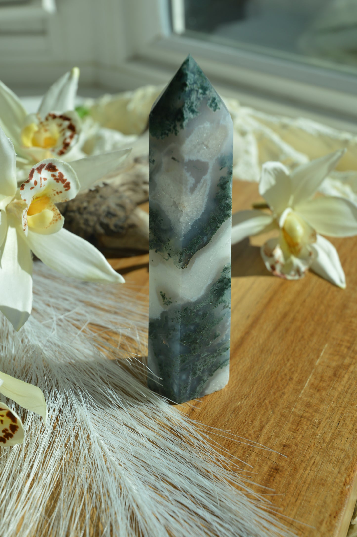 Moss Agate Towers