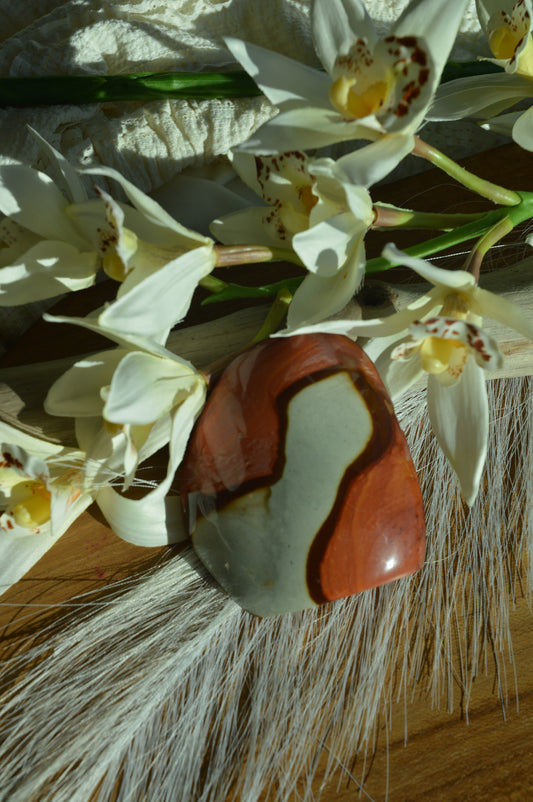 Polychrome Jasper cut base
