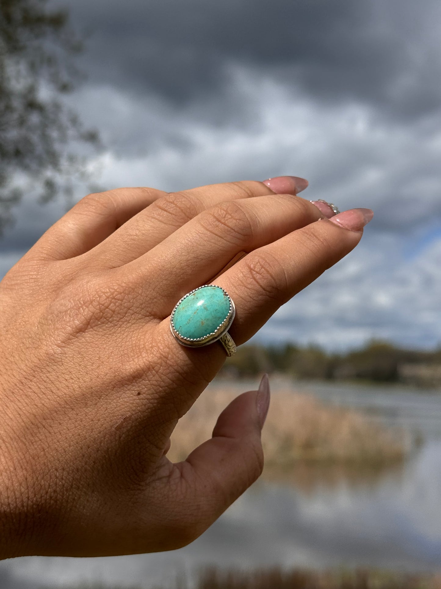 Kingman Turquoise Ring collection